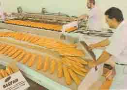 Grupo Martínmar panaderos en fábrica